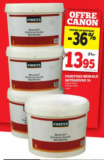 Peinture Murale Intérieure 5L