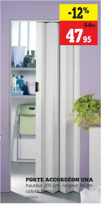 Porte Accordéon Una