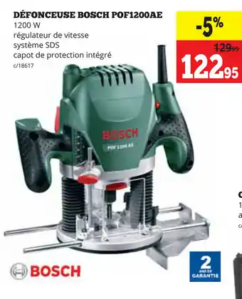 Défonceuse Bosch POF1200AE
