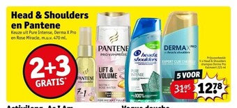 Kruidvat Head & shoulders en pantene aanbieding