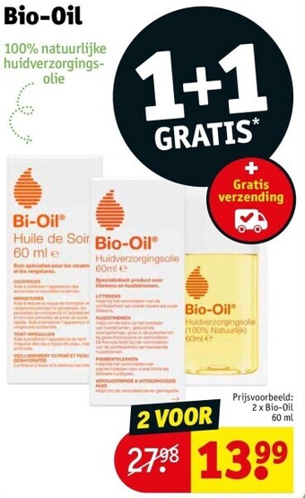 Kruidvat Bio-oil aanbieding