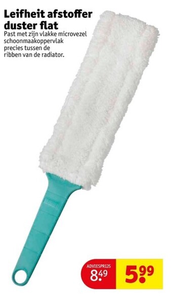 Kruidvat Leifheit afstoffer duster flat aanbieding