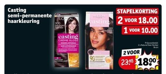 Kruidvat Casting semi-permanente haarkleuring aanbieding