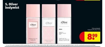 Kruidvat S. oliver bodymist aanbieding