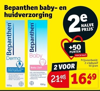 Kruidvat Bepanthen baby- en huidverzorging aanbieding