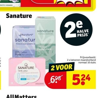 Kruidvat Sanature aanbieding