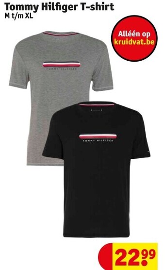 Kruidvat Tommy hilfiger t-shirt aanbieding