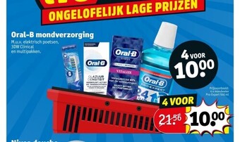 Kruidvat Oral-b mondverzorging aanbieding