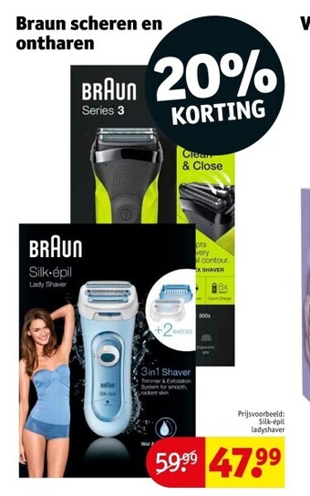 Braun scheren en ontharen