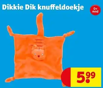 Kruidvat Dikkie dik knuffeldoekje aanbieding