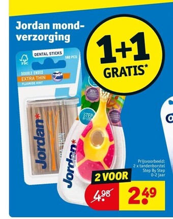Kruidvat Jordan mondverzorging aanbieding