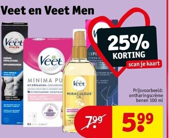 Kruidvat Veet en veet men aanbieding
