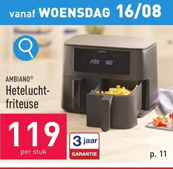 Hetelucht-friteuse