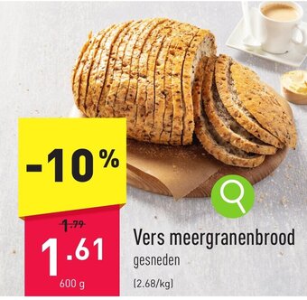 ALDI Vers meergranenbrood 600 g aanbieding
