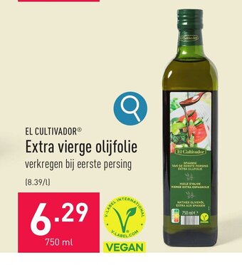 ALDI Extra vierge olijfolie 750 ml aanbieding