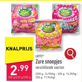LUTTI Zure snoepjes