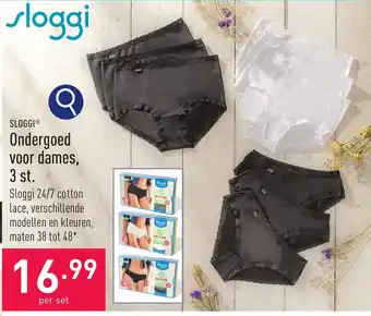 ALDI SLOGGI Ondergoed voor dames aanbieding