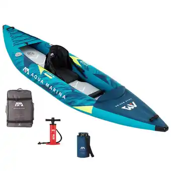 Decathlon Kayak gonflable aqua marina steam 312cm bleu aanbieding