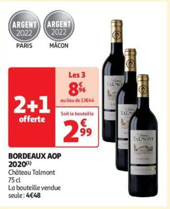 Auchan BORDEAUX AOP 2020 aanbieding