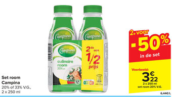 Carrefour Set room Campina aanbieding