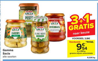 Carrefour Gamma Sacla aanbieding