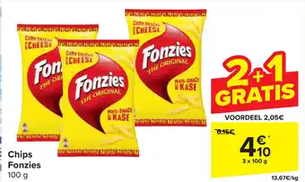 Chips Fonzies 100 g