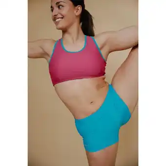 Decathlon Gymnastiek punt dames top magenta aanbieding