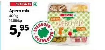 Spar Spar Apero Mix aanbieding