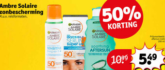Kruidvat Ambre Solaire zonbescherming aanbieding