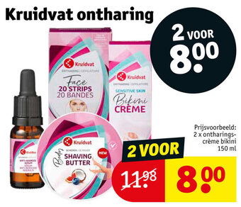 Kruidvat Kruidvat ontharing aanbieding