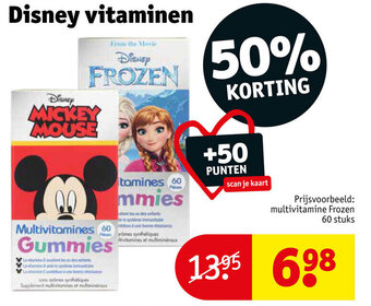 Kruidvat Disney vitaminen aanbieding