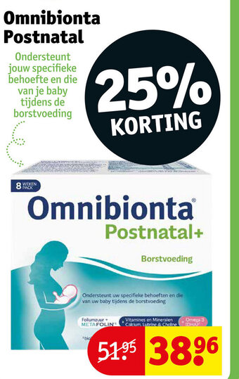 Kruidvat Omnibionta Postnatal aanbieding