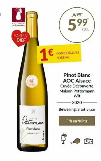 Pinot Blanc Aoc Alsace
