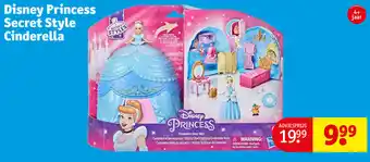 Kruidvat Disney Princess Secret Style Cinderella aanbieding