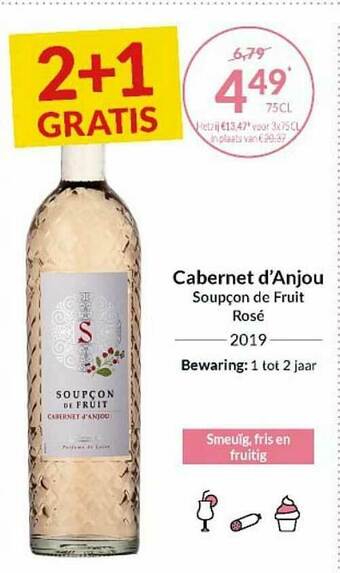 Cabernet D'anjou Soupcon De Fruit