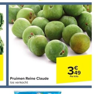 Carrefour Pruimen reine claude aanbieding