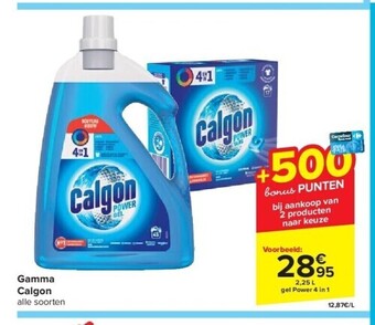 Carrefour Gamma calgon aanbieding