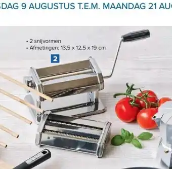 Inox pastamachine mezzo