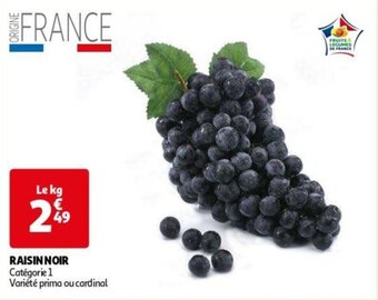 Auchan RAISIN NOIR aanbieding