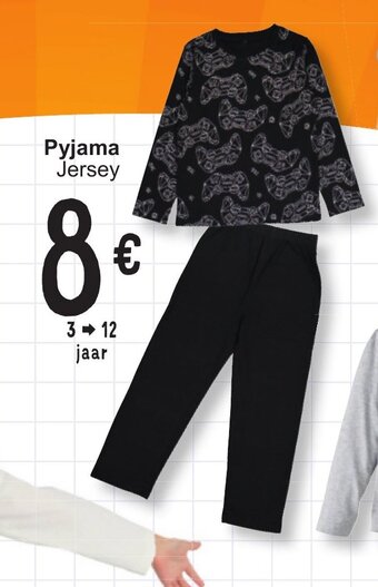 Cora Pyjama Jersey aanbieding