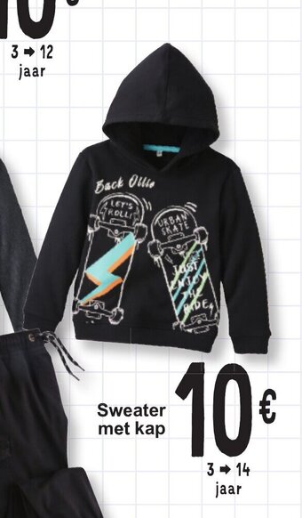 Cora Sweater met kap aanbieding