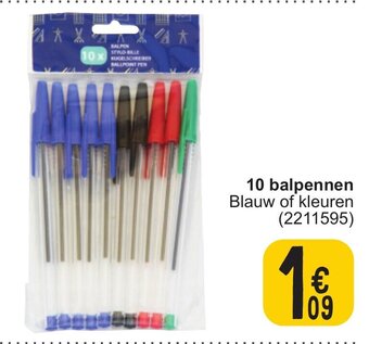 Cora 10 balpennen aanbieding