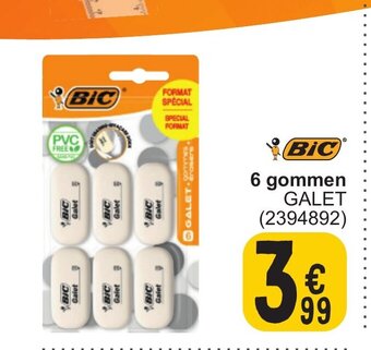 Cora 6 gommen GALET aanbieding