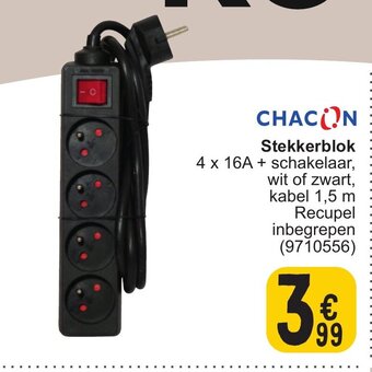 Cora CHACON Stekkerblok aanbieding
