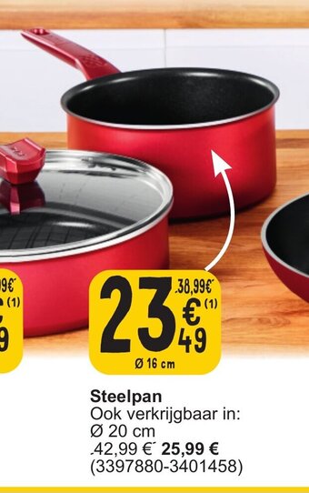 Cora Steelpan aanbieding