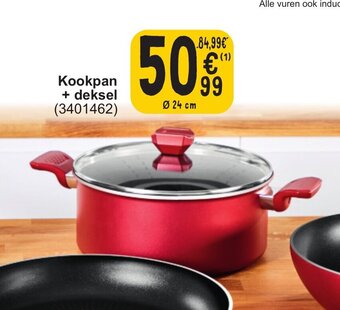 Cora Kookpan + deksel aanbieding