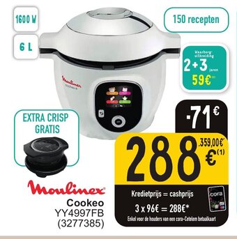 Cora Cookeo aanbieding