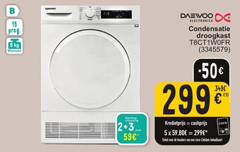 Cora Condensatie droogkast aanbieding