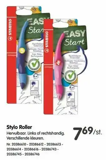 Fun Stylo roller aanbieding
