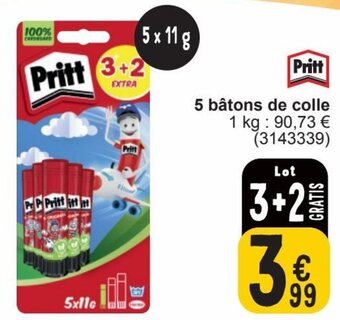 Cora Pritt 5 bâtons de colle aanbieding